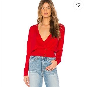 Lovers and friends red cardigan